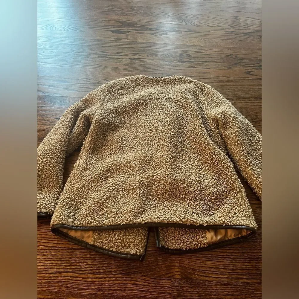 Faux Fur Toggle Coat by Avec Les Filles